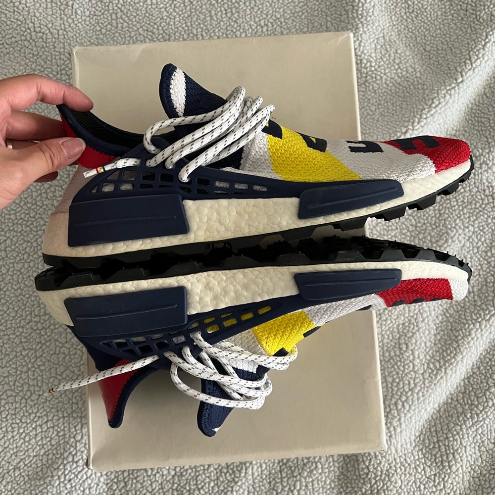 PHARRELL X BILLIONAIRE BOYS CLUB X NMD HUMAN RACE TRAIL SIZE 12 - Picture 7 of 13